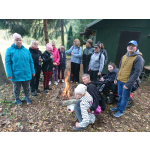 obrázek k článku: Opékání buřtů v Horním Skrýchově